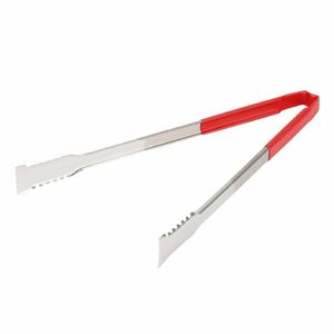 Vollrath Versagrip Tongs Flat Red 16'' - HW993 - 1