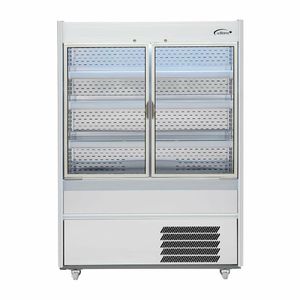 Williams Slimline Gem Multideck Fridge Stainless with Hinged Front Door R125-SCD-HFD - HZ275 - 1