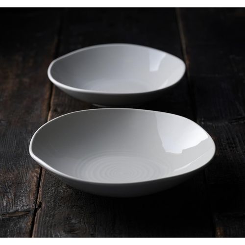 Churchill Envisage White Natural Bowls 220mm (6 Pack) - HY977 - 5