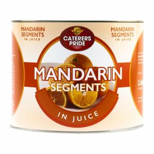 Caterers Pride Mandarin Segments in Juice 2.60kg - HW336 - 1
