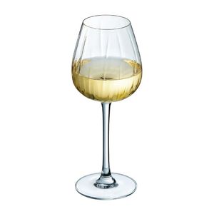 Cristal d'Arques Swirly Wine Glasses 350ml (8 Pack) - HZ401 - 3