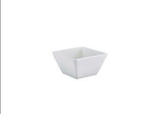 GenWare Porcelain Square Bowl 10.5cm/ 4" (Pack of 6) - 1