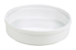 Genware Porcelain Round Dish 13cm/ 5" (Pack of 12) - 1