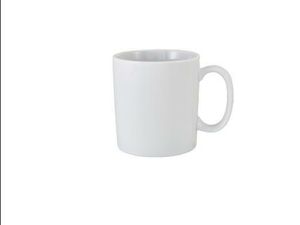 Genware Porcelain Straight Sided Mug 28cl/ 10oz (Pack of 6) - 1