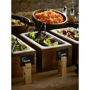 1/3 -Polypropylene GN Pan 100mm Clear (Pack of 6) - 3
