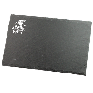 Custom Branded Rectangular Slate Platter (30x20cm) - 1