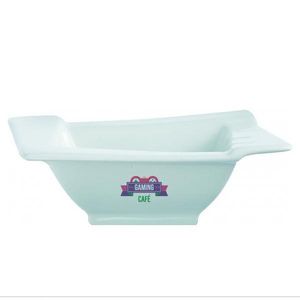 Custom Branded Appetiser Rim Square Bowl (70ml) - 1