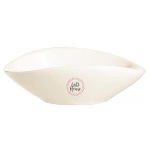 Custom Branded Appetiser Oval Bowl (90mm) - 1