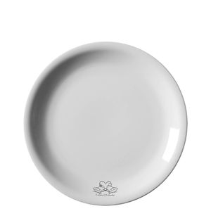 Custom Branded Ceramic Plate - Narrow Rim (22cm) - 1