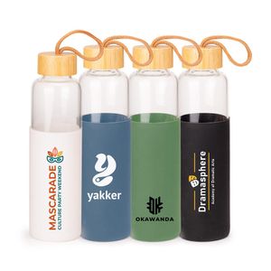 Custom Branded Clear Grip Bottle - 1