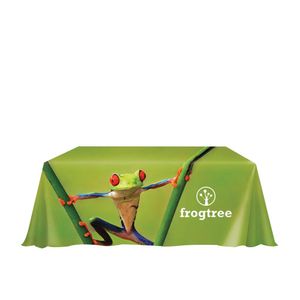 Custom Branded Full Coverage Tablecloth - 178x274cm (6ft Table) - 1