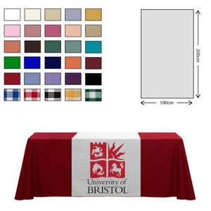 Custom Branded Premium Fabric Table Runner (100x200cm) - 3