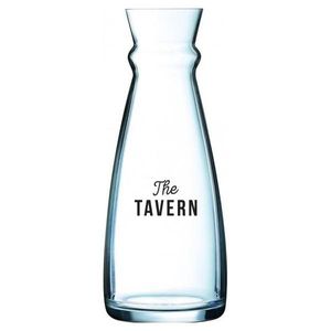 Custom Branded Fluid Glass Carafe (1 Litre/35.25oz) - 1