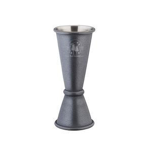 Custom Branded Matt Pewter Effect Jigger (25/50ml) - 1
