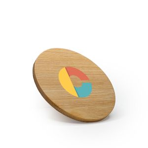 Custom Branded Bamboo Coaster - 3