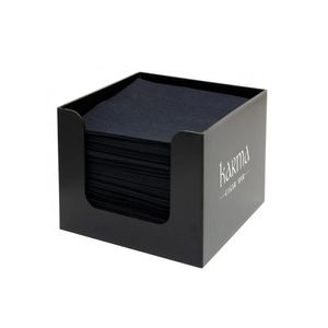Custom Branded Black Napkin Holder - 1