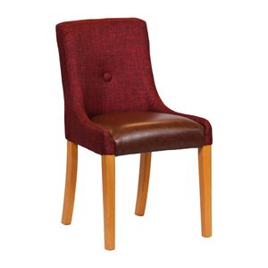 Bath Soft Oak Dining Chair with Scarlett Back & Espresso Seat (6 Pack) - JA295 - 1
