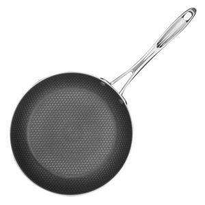 Vogue Tri-Shield Stainless Steel Frying Pan with Clad Coating 24cm - GP188 - 3