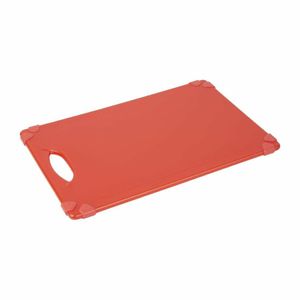 Hygiplas Commercial Grip Chopping Board Red 458x306mm - HW005 - 1