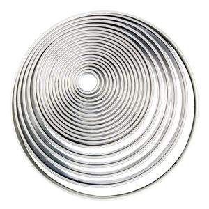 PME Round Stainless Steel Cutters (19 Pack) - HZ073 - 1
