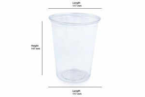 32oz r PET Deli Container (Case of 500) - 3