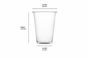 7oz (200ml) Clear Non-Vend Cold Cup (Case of 2000) - 3