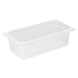 Nisbets Essentials Polypropylene 1/3 Gastronorm Container 100mm - HZ340 - 1