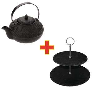 Special Offer Olympia Oriental Teapot and Afternoon Tea Stand - Each - S799 - 1