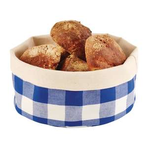 APS Bread Basket Round Large Blue - Each - DA655 - 1