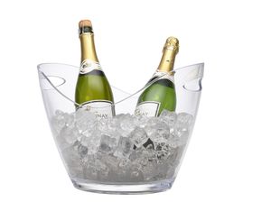 Clear Plastic Champagne Bucket Large - PCB-L - 3