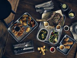 Premium Black Handle Steak Knife (Dozen) - STK-PRM - 3