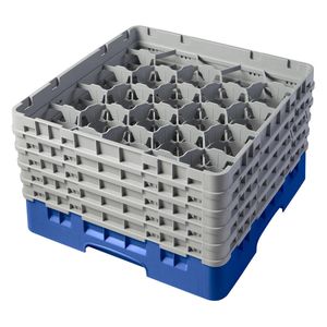 Cambro H257mm Blue 20 Compartment Camrack - 1