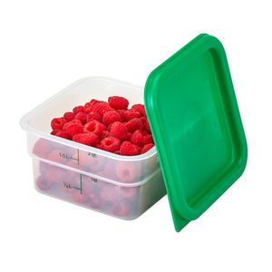 Cambro 1.9L Translucent CamSquare - 3