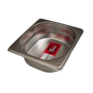 Pujadas GN Pro 65mm Deep 1/6 Stainless Steel Gastronorm - 1