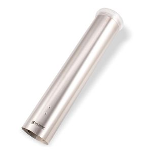 San Jamar 16 Stainless Steel Small Water Cup Dispenser - 3