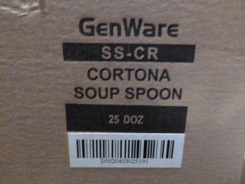 Cortona Soup Spoon 18/0 (Dozen) - SS-CR - 7
