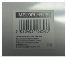 GenWare Melamine Blue Band Plate 22.5cm/ 9 (Pack of 12) - MEL9PL-BLB - 11