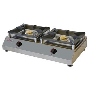 Diverso WR-RTD-2G Table top gas stove with 2 burners 5 kW - WR-RTD-2G - 1