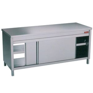 Diamond TAP127/U Table On Neutral Cupboard "Pass Through" - TAP127-U - 1