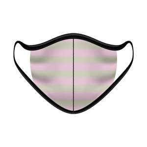 Cloth Face Mask Pastel Stripe - Pack of 5 - MASKPASTEL - 1