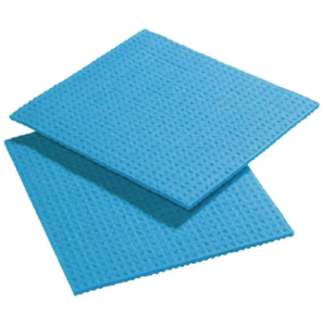 Spontex Spongyl Cellulose Cloth Sponge Blue - Pack of 10 - F957 ** - 1