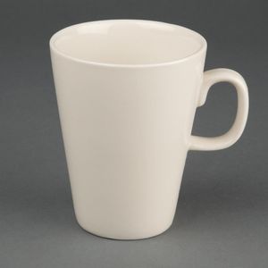 Olympia Ivory Latte Mugs 284ml 10oz (Pack of 12) - U115  - 1