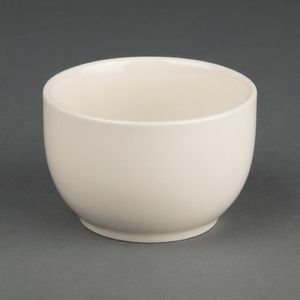 Olympia Ivory Sugar Bowls 170ml (Pack of 12) - U116  - 1
