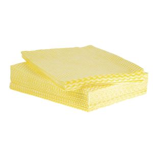Jantex Solonet Cloths Yellow (Pack of 50) - CD810  - 1