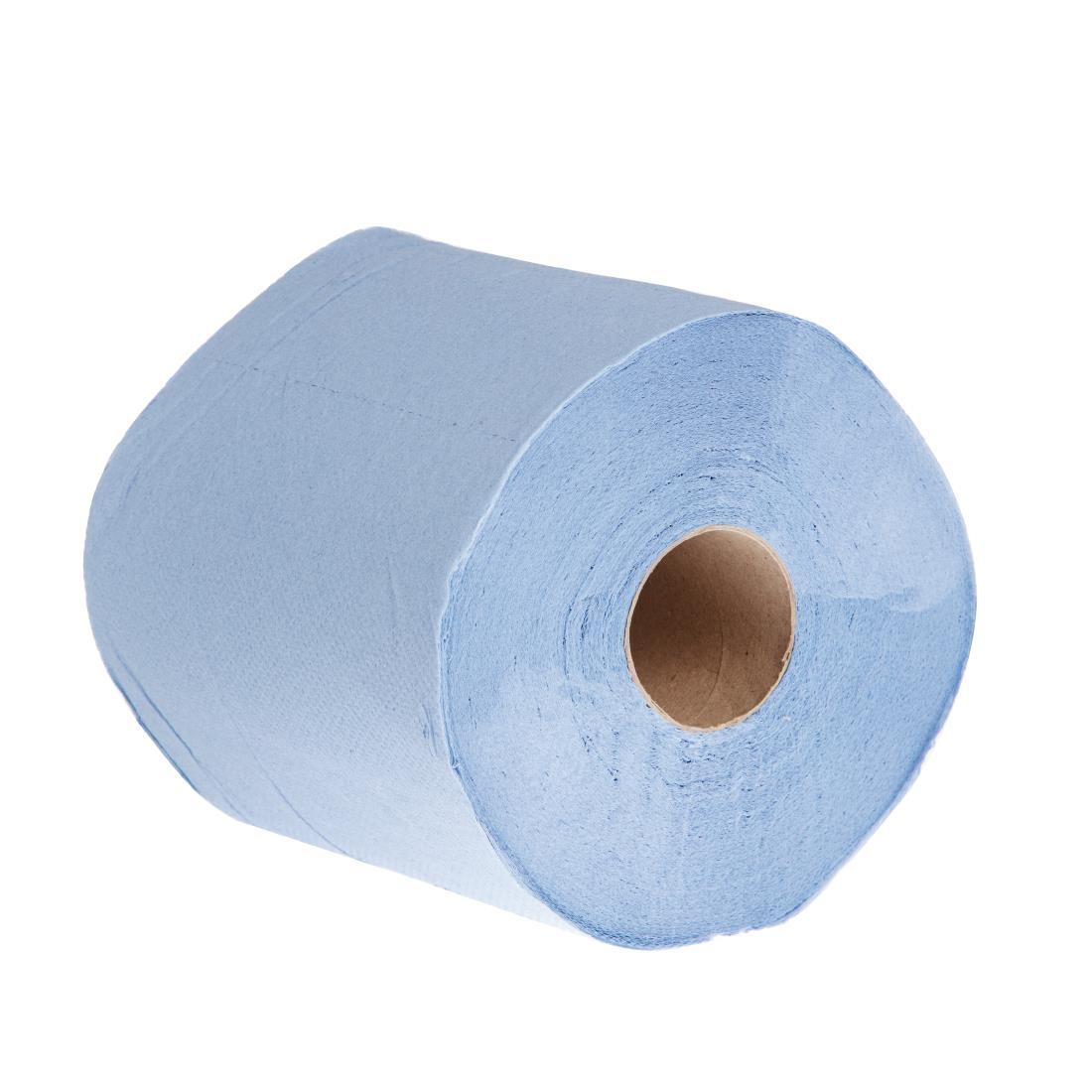 Jantex Centrefeed Blue Rolls 2-Ply 120m (Pack of 18) - CF971  - 6