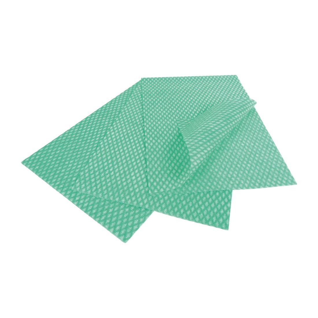 EcoTech Envirolite Super Antibacterial Cleaning Cloths Green (50 Pack) - FA203  - 1