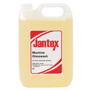 Jantex Glasswasher Detergent Concentrate 5Ltr (Twin Pack) - CW708  - 1