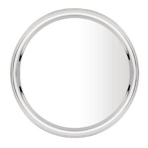 Olympia Stainless Steel Round Service Tray 355mm - DM193  - 1