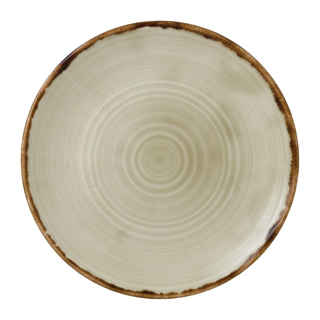 Dudson Harvest Dudson Linen Coupe Plate 230mm (Pack of 12) - FJ742  - 1