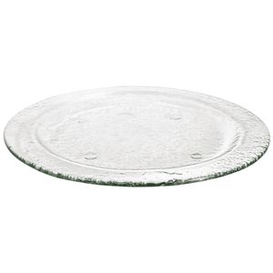 Olympia Round Glass Plates Clear 270mm (Pack of 6) - DM365  - 1